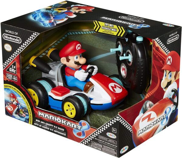 Carro control RC - Super Mario Bros - World of Nintendo Mario Kart 8 auto antigravedad a control remoto 2.4 GHz - Imagen 15