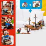 LEGO Super Mario Bros - Bowser - Juego de expansión de aeronave 71391 Kit de construcción; juguete coleccionable de exhibición y juego para niños, nuevo 2021 (1,152 piezas) - Imagen 3