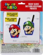 Super Mario Bros Walkie Talkies - Juguetes para niños, de largo alcance, radios de mano libres estáticas bidireccionales, diseñados para juegos en interiores o exteriores para niños a partir de 3 años - Imagen 9