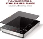 Quemador inducción - Duxtop 1800 vatios encimera eléctrica de inducción con quemador simple - Imagen 7