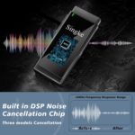 Micrófono inalámbrico Lavalier para iPhone, micrófono de solapa Plug & Play con funda de carga y 2 transmisores de micrófono con clip de 393.7 ft de rango de transmisión para grabación de video, entrevista YouTube TikTok - Imagen 2