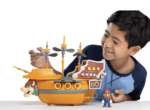 Barco Super Mario Deluxe Playset - Bowser Ship - Incluye 5 figuras de 2.6 in y 4 accesorios - Imagen 4