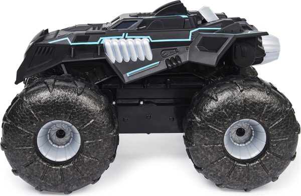 CARRO CONTROL RC - DC Comics Batman, vehículo de control remoto de batmóvil todo terreno, juguetes de Batman resistentes al agua para niños de 4 años en adelante - Imagen 5