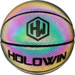 Baloncesto de cesta luminosa holográfica reflectante brillante para juegos nocturnos, regalo perfecto de HoloHoops juguetes