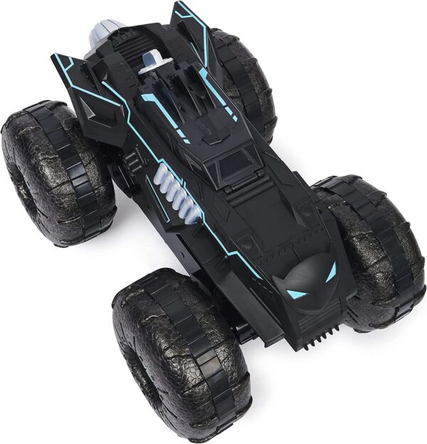CARRO CONTROL RC - DC Comics Batman, vehículo de control remoto de batmóvil todo terreno, juguetes de Batman resistentes al agua para niños de 4 años en adelante - Imagen 7