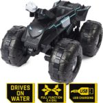 CARRO CONTROL RC - DC Comics Batman, vehículo de control remoto de batmóvil todo terreno, juguetes de Batman resistentes al agua para niños de 4 años en adelante - Imagen 8