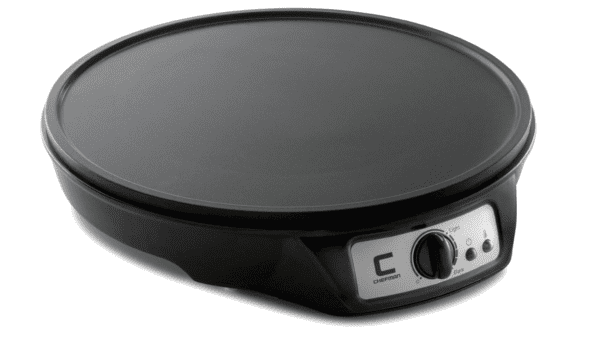 Plancha y crepera antiadherente de 12 pulgadas, con control de temperatura preciso para perfectas crepas, crepas finas, hotcakes, huevos, beicon y más, incluye esparcidor de manteca y espátula - Imagen 4