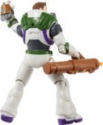 Disney Pixar Lightyear Toys, Buzz Lightyear Figure, Fully Equipped 12-in Action Figure with 4 Accessories, Collectible Gifts for Kids - Imagen 2