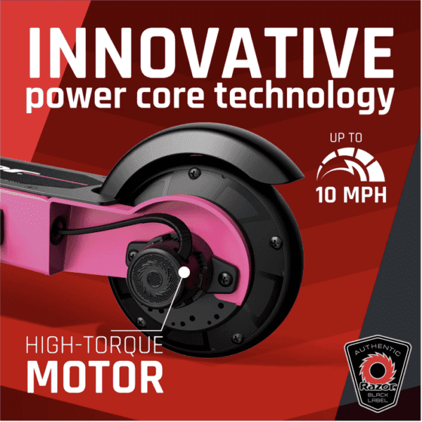 Scooter Razor E90 Power Core 16 km/h Peso Máximo 120 Lbs - Imagen 5