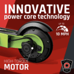 Razor Black Label E90 Electric Scooter, for Kids Ages 8+ and up to 120 lbs, Up to 10 mph & Up to 40 mins of Ride Time, 90W Power Core High-Torque Hub Motor - Imagen 7