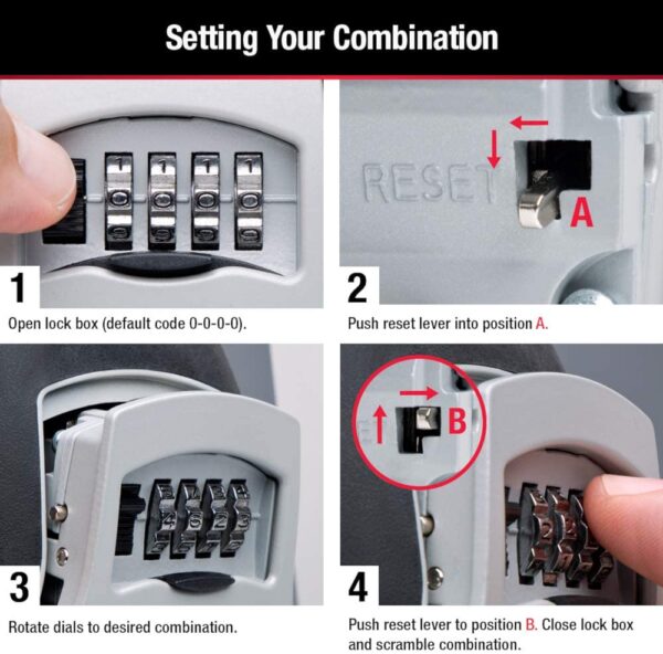 Master Lock 5420D Escoge tu propia combinación - Imagen 4