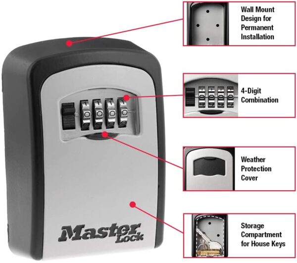 Master Lock 5420D Escoge tu propia combinación - Imagen 6
