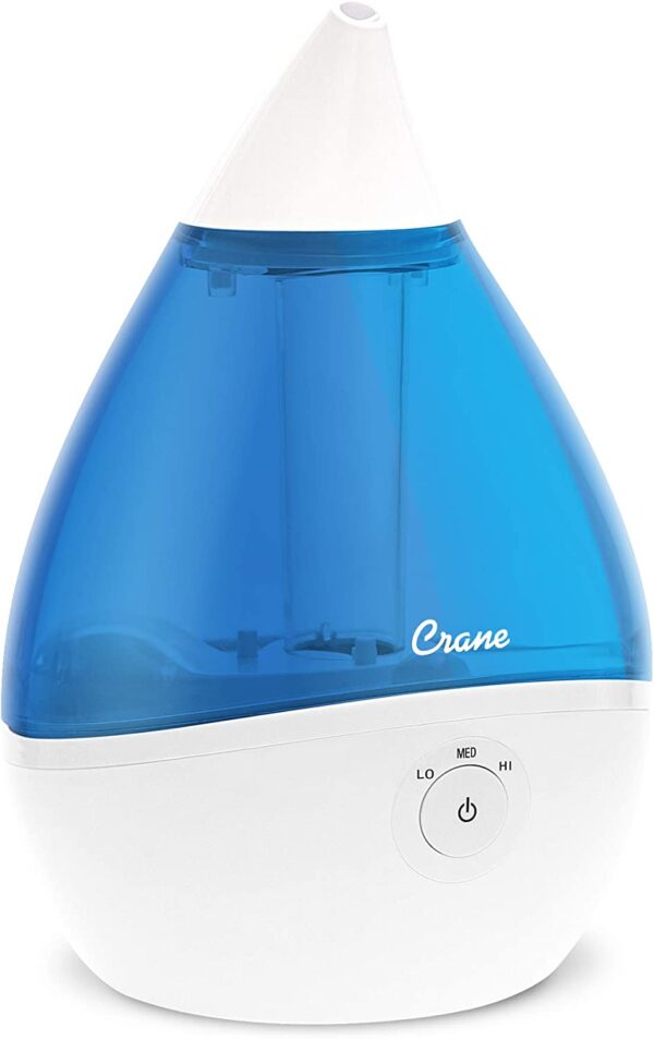 Humidificador Crane  ultrasónico de neblina fría , Azul, TV209643, 19watts, 230 volts - Imagen 10