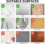 Dispensador y organizador de bomba de ducha de baño 3 en 1 con cámara montada en la pared, capacidad para champú, jabón, acondicionador, gel de ducha, para baño, cocina, hotel (plateado) - Imagen 6