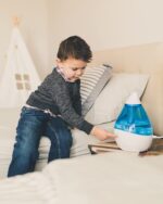 Humidificador Crane  ultrasónico de neblina fría , Azul, TV209643, 19watts, 230 volts - Imagen 7