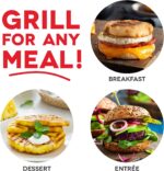 Dash mini eléctrica grill, Rojo - Imagen 3