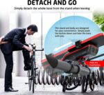 Altavoz Bluetooth para bicicleta, altavoz multifuncional para bicicleta 10 en 1, luz LED, micrófono de bocina de bicicleta, ideal para carretera y bicicleta de montaña, ciclismo extremo e informal - Imagen 5