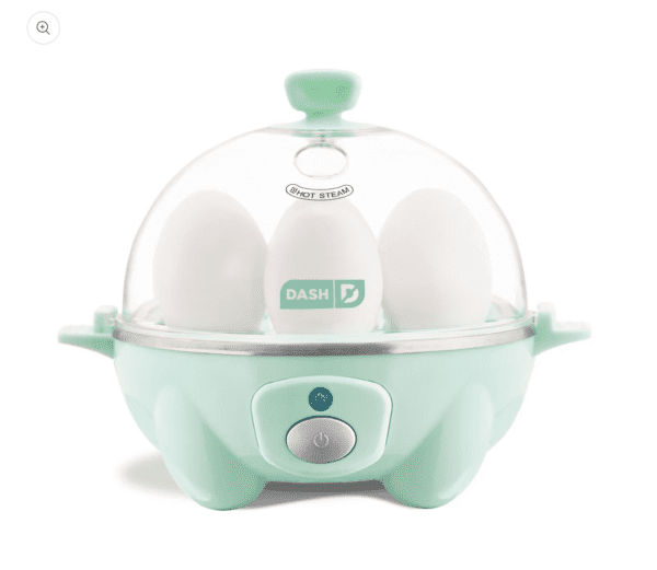 Dash Cocina rápida para huevos, Olla eléctrica con capacidad para 6 huevos para huevos duros, huevos escalfados, huevos revueltos u omelettes con función de apagado automático - Imagen 7