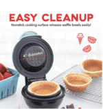 DASH – Máquina para hacer tazones de waffle pequeños - Imagen 3