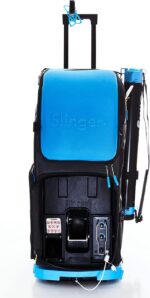 Slinger Lanzador portátil de pelotas de tenis, el mejor lanzador de bolas y máquina de lanzamiento, bolsa de tenis multifuncional, control remoto, con oscilador, tubo de bola, soporte para cámara - Imagen 7