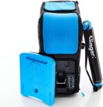 Slinger Lanzador portátil de pelotas de tenis, el mejor lanzador de bolas y máquina de lanzamiento, bolsa de tenis multifuncional, control remoto, con oscilador, tubo de bola, soporte para cámara