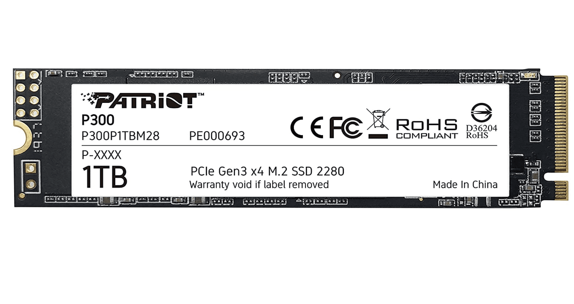 Captura de Pantalla 2023-03-15 a la(s) 16.44.00 Memoria Patriot P300 M.2 PCIe Gen 3 x4 1TB SSD de bajo consumo de energía - Imagen 1