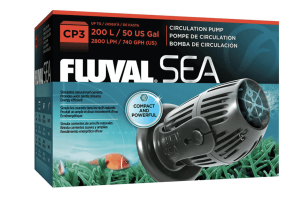 Bomba de circulación para acuarios de agua dulce y salada, 14346 Fluval Sea CP2  200 L / 50us Gal - Imagen 7