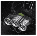 Linterna LED recargable por USB, 2000 lúmenes de alto brillo, 6 modos de iluminación de cabeza impermeable, faros perfectos para camping, correr, senderismo, ciclismo, pesca, escalada - Imagen 6