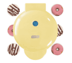 Mini Donas DASH Mini máquina para hacer donas para desayuno, aperitivos, postres y más aptos para niños, con superficie antiadherente, hace 7 donas - Imagen 10