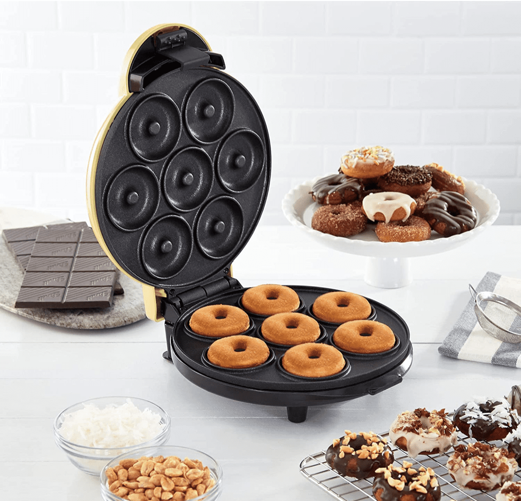Captura de Pantalla 2023-03-17 a la(s) 10.27.40 Mini Donas DASH Mini máquina para hacer donas para desayuno, aperitivos, postres y más aptos para niños, con superficie antiadherente, hace 7 donas - Imagen 1