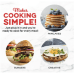 DASH Mini Maker waflera + plancha, paquete de 2 planchas + plancha de gofre, color aguamarina - Imagen 2