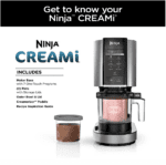 Ninja Creami NC301RD, máquina para hacer helado, gelato, malteada, sorbetes y batidos, 7 programas de un solo toque, plateado - Imagen 12