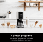 Ninja Creami NC301RD, máquina para hacer helado, gelato, malteada, sorbetes y batidos, 7 programas de un solo toque, plateado - Imagen 10