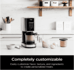 Ninja Creami NC301RD, máquina para hacer helado, gelato, malteada, sorbetes y batidos, 7 programas de un solo toque, plateado - Imagen 9