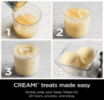 Ninja Creami NC301RD, máquina para hacer helado, gelato, malteada, sorbetes y batidos, 7 programas de un solo toque, plateado - Imagen 7