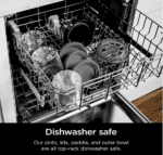 Ninja Creami NC301RD, máquina para hacer helado, gelato, malteada, sorbetes y batidos, 7 programas de un solo toque, plateado - Imagen 5