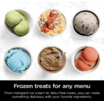 Ninja Creami NC301RD, máquina para hacer helado, gelato, malteada, sorbetes y batidos, 7 programas de un solo toque, plateado - Imagen 4