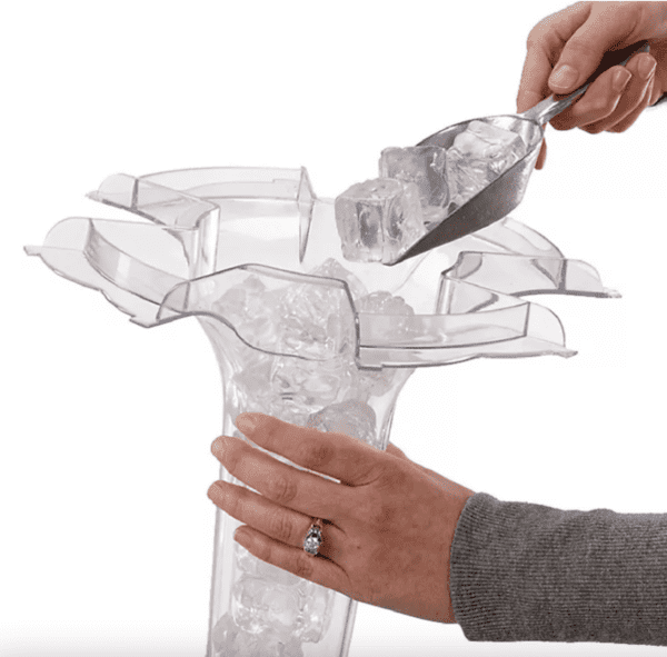 Dispensador de bebida Buddeez Beverage con Cono central central para hielo 3.5 galones - Imagen 5