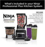 Licuadora BN800 series Ninja Professional Plus Kitchen Blender System and 8-Cup Food Processor - Imagen 8