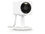 Camara WYZE Cámara de seguridad Cam OG, interior/exterior, cámara de seguridad Wi-Fi HD 1080p con visión nocturna a color, foco integrado, detección de movimiento, audio de 2 vías, compatible con Alexa y Google Assistant, color blanco