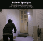 Camara WYZE Cámara de seguridad Cam OG, interior/exterior, cámara de seguridad Wi-Fi HD 1080p con visión nocturna a color, foco integrado, detección de movimiento, audio de 2 vías, compatible con Alexa y Google Assistant, color blanco - Imagen 4