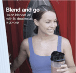 Hamilton Beach - Batidora personal, con taza de viaje de 14 onzas, con tapa - Imagen 8