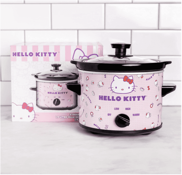 Olla de Cocción Lenta Hello Kitty - 2 cuartos - personalizada articulo cocina. - Imagen 5