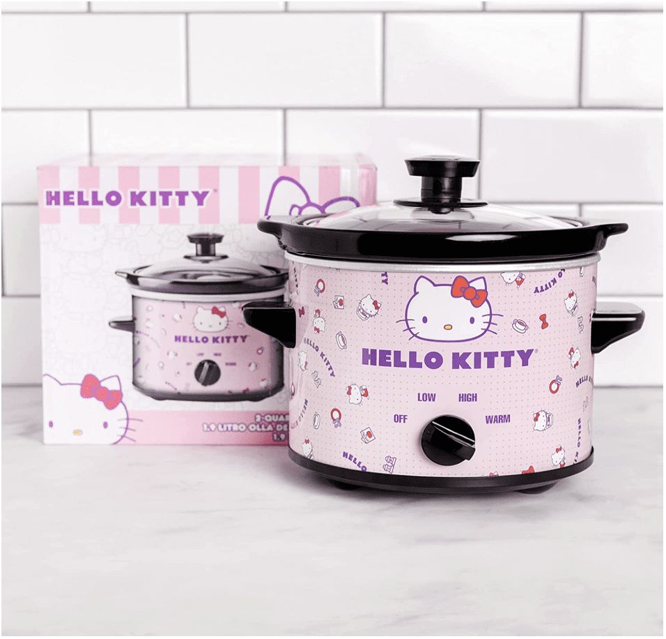 Captura de Pantalla 2023-05-24 a la(s) 14.11.49 Olla de Cocción Lenta Hello Kitty - 2 cuartos - personalizada articulo cocina. - Imagen 1