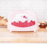 Tostadora de dos rebanadas - Hello Kitty - Detalle en el pan. - Imagen 8