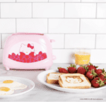 Tostadora de dos rebanadas - Hello Kitty - Detalle en el pan.