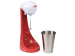 Nostalgia - Máquina para hacer batidos o mezclar bebidas Coca Cola eléctrica y de dos velocidades, edición limitada, incluye taza para mezclar de acero inoxidable de 16 onzas y varilla, roja - Imagen 7