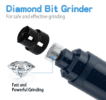 Corta uñas para mascota - Lima de uñas para perro. Recortador de uñas de mascota profesional de 2 velocidades, eléctrico, recargable, sin dolor, cuidado y suavizado de garras para perros y gatos pequeños y medianos, Azul oscuro - Imagen 7