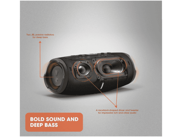 Parlante JBL Charge 5 Bluetooth Waterproof IP67 impermeable y carga USB, color negro - Imagen 3