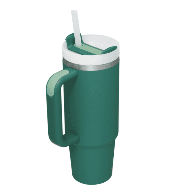 Stanley Quencher 30 onzas - H2.0 FlowState - Vaso aislado al vacío de acero inoxidable con tapa y pajilla - Imagen 7